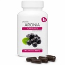 Capsules de baies d'Aronia biologique – Supplément de baies de Chokeberry noir avec des anthocyanes naturels et des polyphénols – Supporte le système immunitaire – de la poudre de baies d'Aronia – Non-OGM – 500mg, 90 Capsules végétaliennes