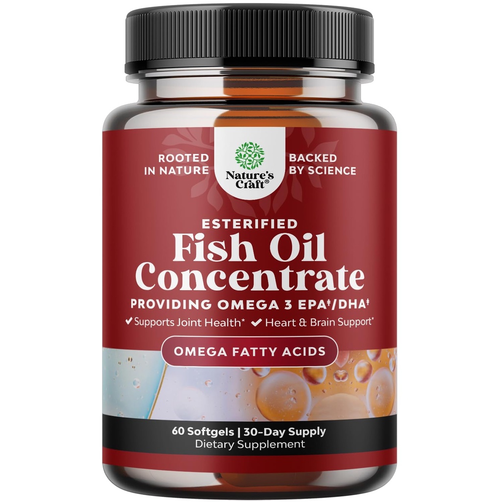 Omega 3 Visolie Supplement - EPA DHA Visolie Omega 3 Supplement met Immune Booster Hersen Vitaminen - Burpless 2000 mg per portie voor Mood Boost Lever Ondersteuning en PMS Relief Support