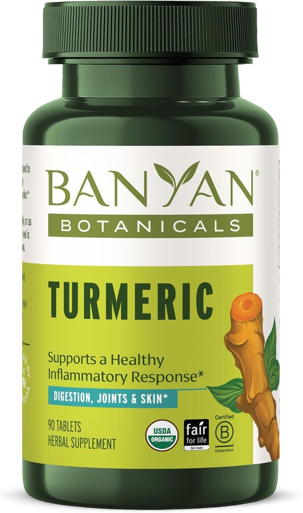 Banyan Botanicals Turmeric Tablets 
