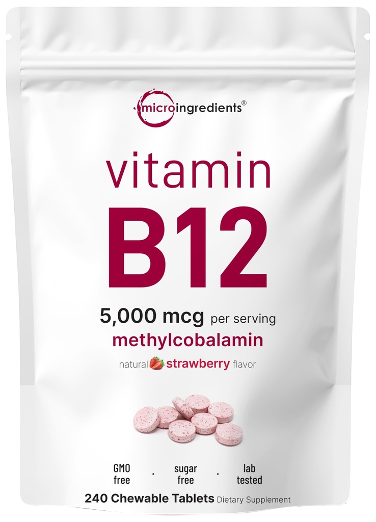 Micro Ingrediënten Vitamine B12 5.000 mcg 
