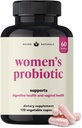 3-in-1 Womens Probiotic - 60 Servings - 12 Unieke Strains, Prebiotica, D-Mannose, & Cranberry for Digestive Health, Vaginale Gezondheid & Immune Support - Prebiotica en Probiotica voor vrouwen pH-balans