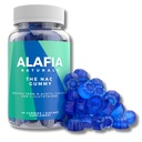 Sugar-Free NAC Gummies, NAC Supplement voor de ademhaling gezondheid, lever detox & reinigen, nieren, antioxidant ondersteuning, N-Acetyl Cysteine supplement MCT-Oil gecoat voor Absorptie Vegan 60ct