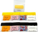 AM/PM Pill Pouch Tassen voor Reizen 7-Dag, Herbruikbare Pillen Tassen met Dagen van de Week Labels, Grote Capaciteit voor Vitaminen & Supplementen, Pillen, Multi-Purpose Medicine Organisator (met Pill Cutter)