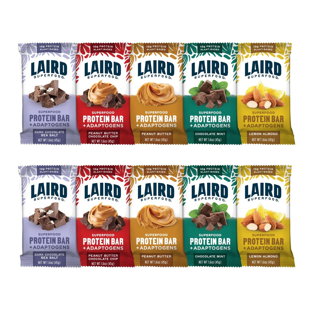 Laird Superfood Functional Protein Bars 
