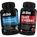 Glucosamine Chondroitin MSM Kurkuma & Tart Cherry - Joint Health Supplement Kniebeen & gewrichten, zuiveren Urinezuur Reiniging Flush Antioxidant Pillen - Gezamenlijke ondersteuning Pillen & Tart Cherry Extract Capsules