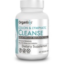 Organix Lymfatische & Colon Cleanse Supplement, 250 miljoen CFU Probiotica voor Gut Health, Digestieve & Lymfatische Ondersteuning, Glutenvrij, Niet GGO, 60 Vegetarische Capsules