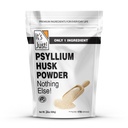 C'est juste ! - Poudre de musc de Psyllium, Fibre diététique facile à mélanger, Nettoyer votre système digestif, Poudre finement moulue, Idéale pour le four kéto, non-OGM (non aromatisé, 24 oz (paquet de 1))