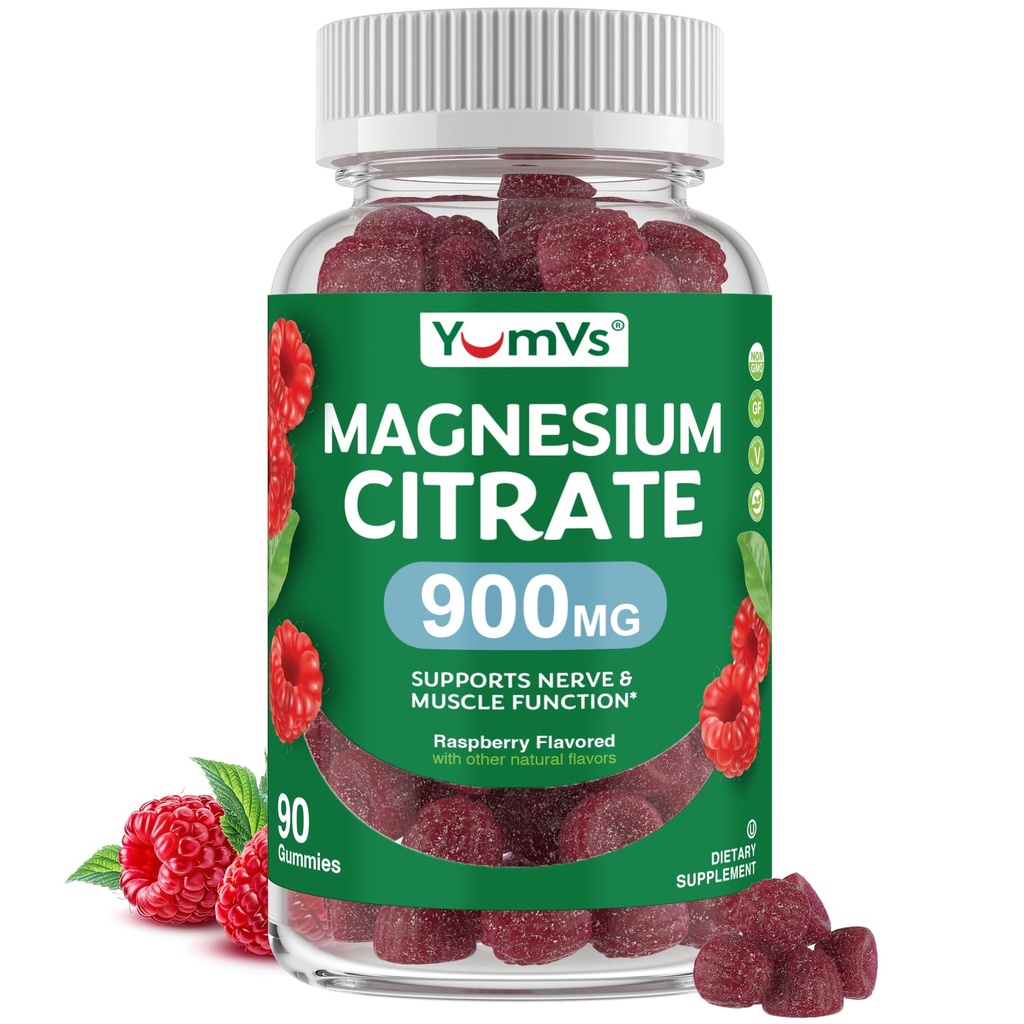 YUM-V'S Magnesium Citrate Gummies 