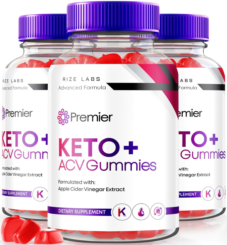 rize labs - Premier Keto ACV Gummies, Premier Extreme 2000mg Keto Gummies Advanced Weight Loss, Keto Plus ACV Gummies, All Natural Apple Cider Vinegar Supplement (180 Gummies)