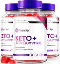 rize labs - Premier Keto ACV Gummies, Premier Extreme 2000mg Keto Gummies Advanced Weight Loss, Keto Plus ACV Gummies, All Natural Apple Cider Vinegar Supplement (180 Gummies)