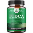 Supplément Bile Salt TUDCA avancé - Extra Strength TUDCA 500mg par portion Sels Bile pour Gallbladder Rein and Liver Support - Haute pureté Tauro Ursodeoxycholic Acid Liver and Gallbladder Cleanse