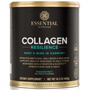 Essentiële Voeding Collageen Resilience - Gehydrolyseerde Collageen Peptides Powder with Hyaluronic Acid, Silicium, Amino-Acids & Passion Flower Extract - Passie Fruit - 14.3 oz (30 Servings)