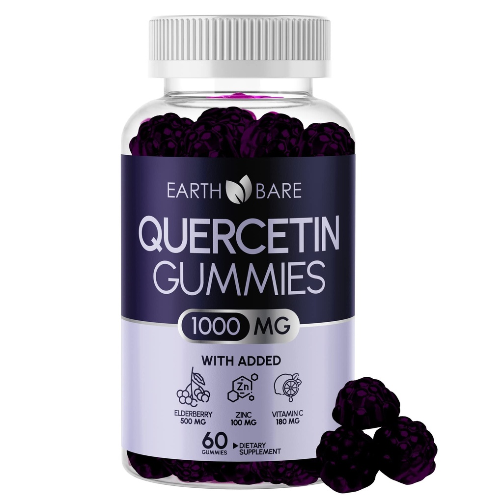 Quercetine Gummies with Elderberry, Zink & Vitamin C 