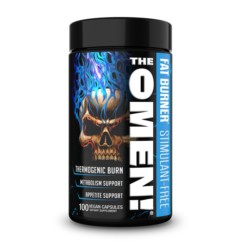JNX SPORTE L'Omen ! Supplément de perte de poids, sans caféine et suppresseur d'apéritif 100 capsules