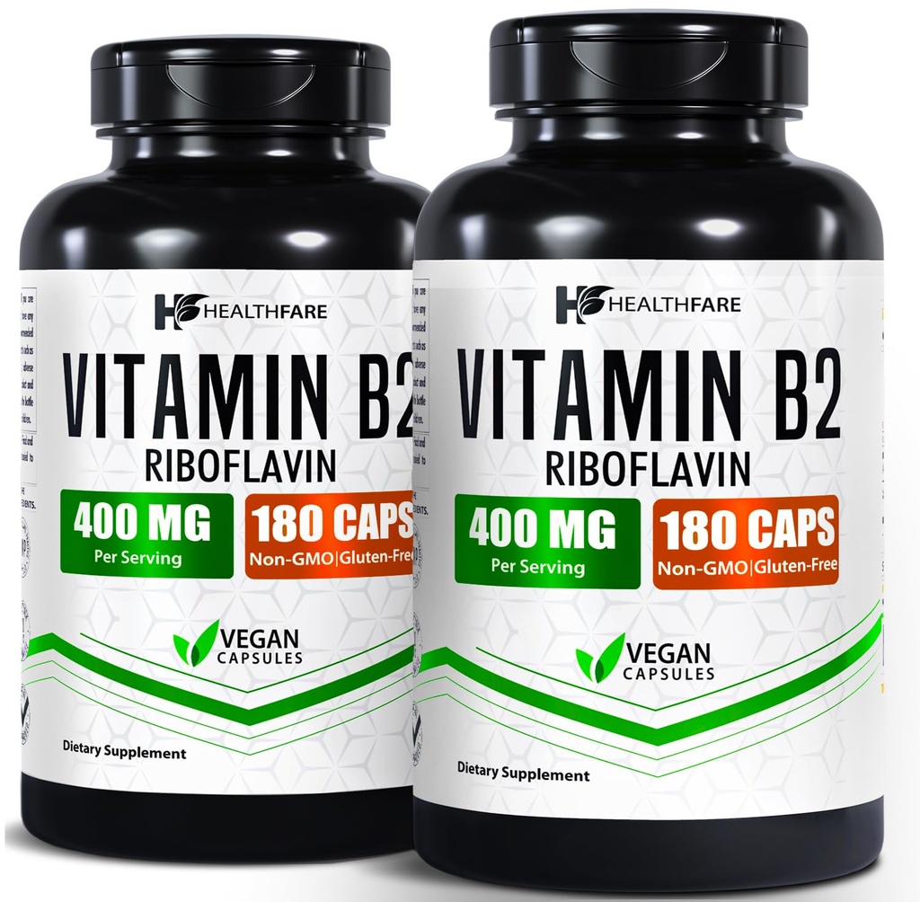 Healthfare Vitamine B2 Riboflavine 400 mg 