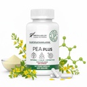 Nieuw-Zeeland - Palmitoylethanolamide 600mg + Luteoline - Micronized Pea Supplements - 120 Vegan Capsules