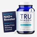 TRU NIAGEN - Gepatenteerd Nicotinamide Riboside NAD+ Supplement. NR ondersteunt Cellular Energy Metabolisme & Repair, Vitality, Healthy Aging of Heart, Brain & Muscle - 60 Servings / 120 Capsules