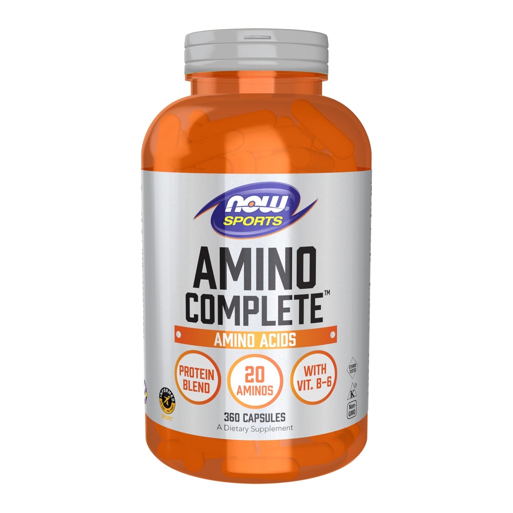 NOW Foods Sports, Amino Compleet, 360 Veg Capsules