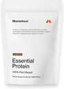 Poudre essentielle de protéines végétales - 20g de protéines végétales - NSF certifié, sans gluten, non-OGM, 20 portions pour usage quotidien essentiel, chocolat