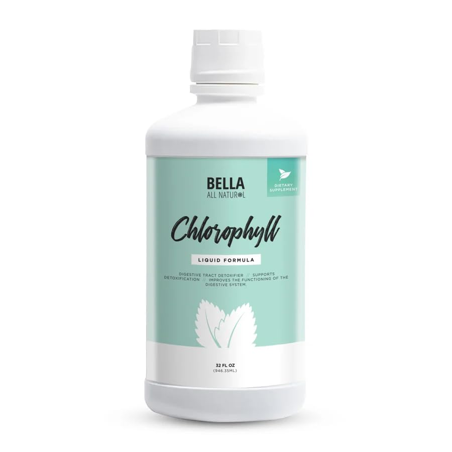 Bella All Natural Liquid Chlorofyl Drops Anti-Aging 