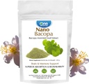 Une Planète Nutrition Nano Poudre de Bacopa 8 oz (227 portions), Extrait de Bacopa monnieri, Nano pour l'absorption facile, Améliore Mémoire et Focus, Sans excipient, Non-OGM, Vegan, Sans gluten