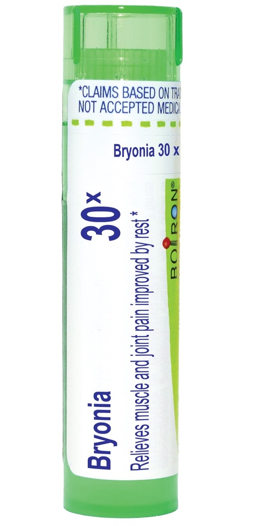 Boiron Bryonia 30X Homeopathische Geneeskunde voor spier- en gewrichtspijn - 80 Pellets
