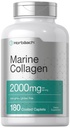 Horbäach Marine Collagen Peptides 2000mg 180 Caplet Capsules 