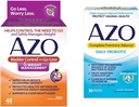 AZO Blaascontrole met Go-Less® & Weight Management Dieetsupplement & Complete Vrouwelijke Balance Dagelijkse Probiotica voor vrouwen, klinisch bewezen om te helpen beschermen