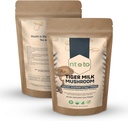 Tiger Milk Mushroom Supplement (Lignosus Rhinocerus) 3oz (85g) Ondersteunt Longen & Respiratory Health - Kruidenextract - Niet-GMO, Veganistisch, Organisch 