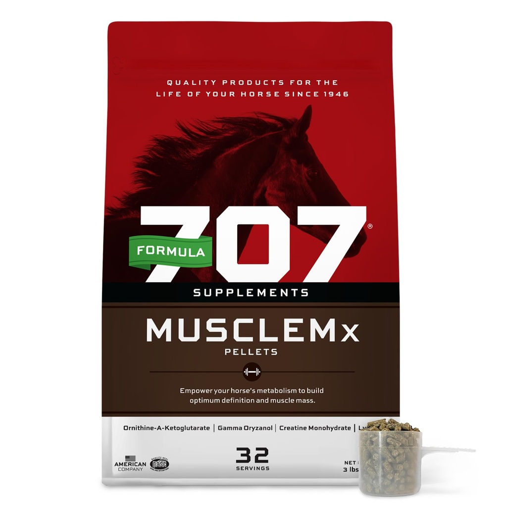 Formule 707 MuscleMx Equine Supplement, 3lb Bag 