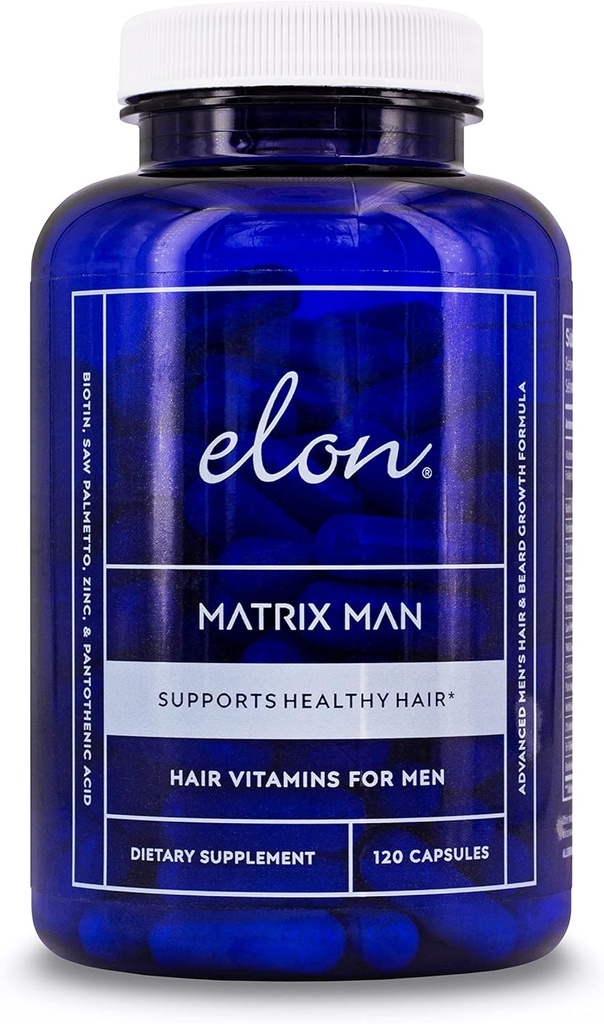 Elon Matrix Man - 60 dagen aanbod - Haargroei Vitaminen voor mannen 
