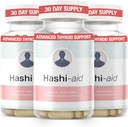 IBDassistTM Hashi Schildklierhulp voor vrouwen en mannen - Schildkliersupplement voor de ziekte van Hashimoto en hypothyreoïdie* - met Ashwagandha, Selenium, Zink, essentiële vitamines & Meer - 30 capsules (3 verpakkingen)