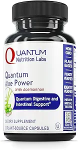 QNL Quantum Aloë Power - Organische Aloë Vera Capsules - Digestief Voedingssupplement - Gut Health Supplement for Men & Women - Vegan Gut Supplement - 30 Plant-Source Capsules
