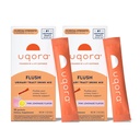 Uqora Flush - Urinetrekker* met D-Mannose, Vitamine C, Vitamine B6, Kalium, Magnesium & Calcium - Glutenvrij en Veganistisch - Pink Limonade smaak - 20 Packets (2 Pack)