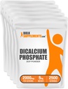 BulkSupplements.com Dicalciumfosfaatpoeder - Calciumsupplement, dicalciumfosfaat als zuurhoudende stof - Unflavored & Gluten Free, 2000mg per portie, 5kg (11 lbs) (verpakking van 5)