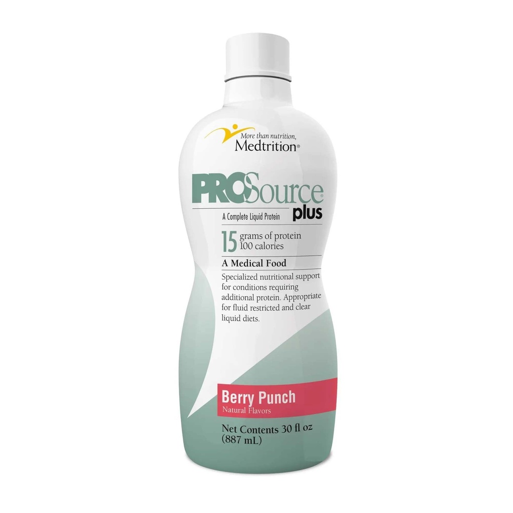 ProSource Plus Oral Supplement Berry Punch 30 oz fles