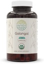 HerbEra Galangal 120 capsules, 500 mg, USDA Biologische Galangal (Alpinia Galangal) Gedroogde Wortel (120 capsules)