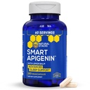 NATUURLIJKE STAKKEN Apigenine supplement voor slaap - 50mg Apigenin & 600mg citroenbalsem - Melatonine gratis slaaphulp - met passiebloemextract voor stressondersteuning* - 120 citroenbalsemcapsules