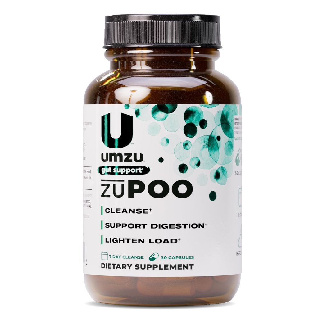UMZU zuPOO Gut Cleanse Detox, 30 Capsules 