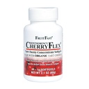 FruitFast CherryFlex 100% Red Tart Biologische Cherry Concentrate Supplement - Kauwbare Softgel - 60 Tellen - Non-GMO en Glutenvrij - bevordert gezonde gezamenlijke functie*