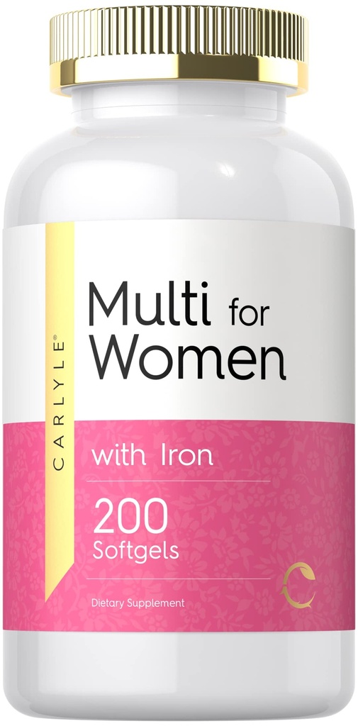 Carlyle Multivitamine voor vrouwen met ijzer 