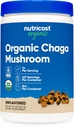 Nutricost 100% Biologische Chaga paddopoeder 8oz (227 porties) - Gecertificeerd USDA Biologische, Glutenvrij & niet-GMO