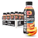 Proteïne2o 15g Wei Proteïne Geïnfundeerd Water, Peach Mango, 16,9 Oz Fles (verpakking van 12)