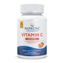 Nordic Naturals Vitamin C Gummies, Tart Tangerine - 60 Gummies - 250 mg Vitamine C - Immune Support, Antioxidant Protection, Child Growth & Development - Non-GMO, Vegan - 30 Servings