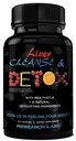Laboratoires de recherche Doctor Recommended Premium Liver Detox Cleanse & Support w/Milk Thistle, Beet, Dandelion. 23 Herbes puissantes...