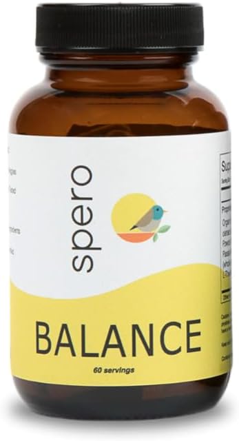 Balance Spectrum Supplement, voor mensen met speciale voedingsvereisten, met Organische Broccoli Spruit, Passiebloem, Betere communicatie, Verbeter sociale interacties en Verbeter Slaap - 60 Tel.