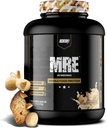 REDCON1 MRE Lite poudre de protéines alimentaires entières, pain à la banane - faible teneur en glucides et en lactosérum substitut sans repas avec mélanges de protéines animales - supplément facile à digérer fait avec des huiles MCT (30 portions)