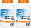 Doctor's BEST, (2 Pack Glucosamine Chondroitin MSM met OptiMSM, 240 Veggie Caps
