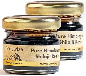Être Bodywise Pure Himalayan Organic Shilajit Resin - Pack of 2 I Lab Tested I 100% Authentic & Natural I 75%+ Fulvic Acid & 85+ Trace Minerals.