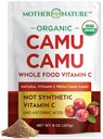 Camu Camu poudre de vitamine biologique C - 8 oz sac 45 portions - cru Camu Camu Berry, supplément naturel VIT C poudre pour le soutien immunitaire - végétalien, non-OGM